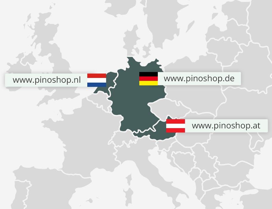 PINO-Webshop in den Niederlanden