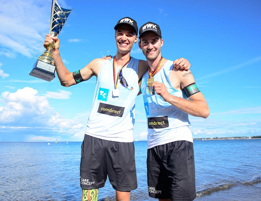 Beachvolleyball-Vizeweltmeister