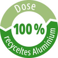 Logo recyceltes Aluminium
